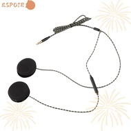 ESPOIR ​​Motorcycle Helmet Audio​​, ​​Universal Motorcycle Audio for Outdoor Sports​​ ​​3.5mm Wired 