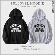 BROOKLYN NEW YORK Hoodie Man Hoodie Women Jacket Baju Casual Top New Hooded Baju Hoodie Viral Cotton