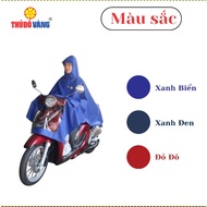 810 CAPITAL GOLD A 810 Ultralight Raincoat with Glasses and Mirror Cover Waterproof Polyester Fabric