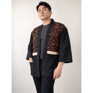 KOINOBORI Samata Garuda Black Haori Outer Men Unisex/