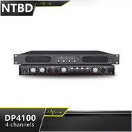 NTBD DP4100 DP4140 1RU Professional Amplifier 1000w*4 Power Amp Sound Digital Power Amplifier