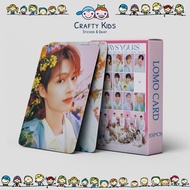 55pcs SEVENTEEN《ALWAYS YOURS》Pink Square LOMO Card Set Collection Kpop Photocard Kad Foto