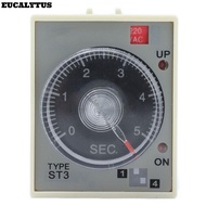 EUCALYTUSS ​​Power on Delay Timer​​, ​​Adjustable Power on Delay Timer Relay​​ ​​ST3PA-A Powered on 