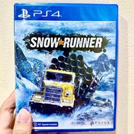 Kaset Snowrunner Ps4 Game truck simulator Snow runer Playstation ps 4 snowruner snow runner mudrunne