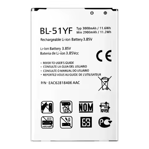 BL-42D1F BL-49SF BL-51YF BL-T16 BL-T32 BL-T39 BL-T41 LGIP-550N Battery For LG G flex 2 G4 G4C G4S G5