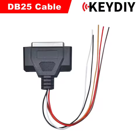 KEYDIY DB25 Key Programming Cable Exclusive for KD-X4 on BDC2/BDC3/BCP/ LCD 5C and 5D keys