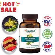 Himalaya Berberine 500MG for Metabolism & Cholesterol, Gastrointestinal & Immune Support,90 Capsules