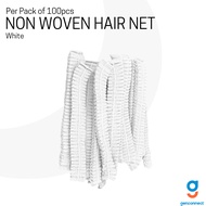 Non Woven Hair Net | Disposable Bouffant Cap Breathable & Lightweight Hygienic Head Cover Kitchen