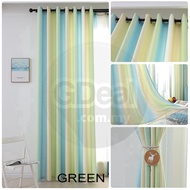 ▽♗GDeal【Thick Curtains】 1pcs Nordic Velvet Curtain Living Room UV Protection Blackout Curtains Langs