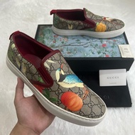 Gucci Bird Slip On Sneakers G7 Authentic Original Sneakers 100%