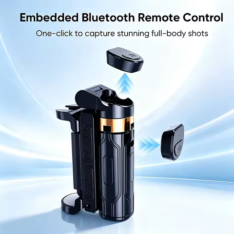 Detachable Wireless Remote Controller Selfie Stick Tripod Universal Portable Foldable Mini Selfie St