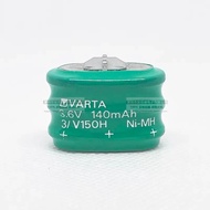 For New  VARTA 3/V150H 3-pin 3.6V 140mAh rechargeable battery