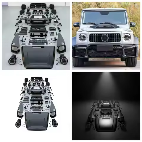 Perfect Universal Modification BodyKit for Mercedes Benz G Class W463 2004-2018 Upgrade to W465 2025
