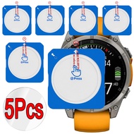 Easy Installation Tempered Glass for Garmin Fenix 8 43mm 47mm 51mm Screen Protector with Positioning