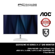 AOC V3 SERIES Q32V3S / Q32V3S/WS QHD MONITOR (31.5/"2560X1440/4MS/75HZ/hdmi /DP/IPS/3YW)