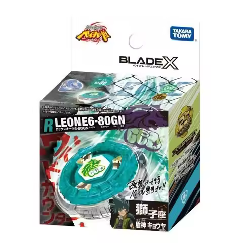 Takara Tomy Bey BBX-BOS X BX-00 BXG-20 Booster Rock Leone 6-80GN Blade CARD GAME