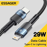 Essager 29W  PD USB C to L cable fast charging For iPhone 14 13 12 11 Pro Xs Max X Xr 8 7 6 Fast Cha