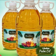 HEALTHIER PALM OIL 1 GALLON (Cooking Oil)