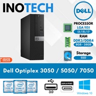 Dell OptiPlex SFF 7050 PC 5050/ 3050 Core i3 i5 i7 Gen 7/ | RAM 8GB–16GB | SSD 128GB–512GB | Second 