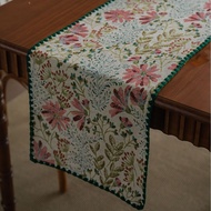 Table Runner Nordic Table Runner Cotton Table Runner with Tassels Cotton Linen Tablecloth Mat for Di