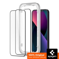 SPIGEN 2Pack / FC Black Screen Protector for iPhone 16e /iPhone 14 / 13 Pro / 13  [Glas.tR AlignMast