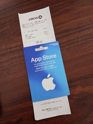 Apple App Store 禮品卡 $500 10%off