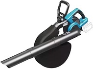 DEDRA Cordless Leaf Vacuum Cleaner and Battery-Powered Leaf Blower 2 x 18 V Brushless Motor, Blow Fu