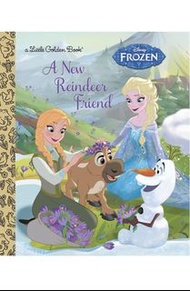 全新 現貨 正版 美國 🇺🇸 a Little Golden Book Toddlers Kids Hardcover Bed Time Story Disney Princess Frozen A 
