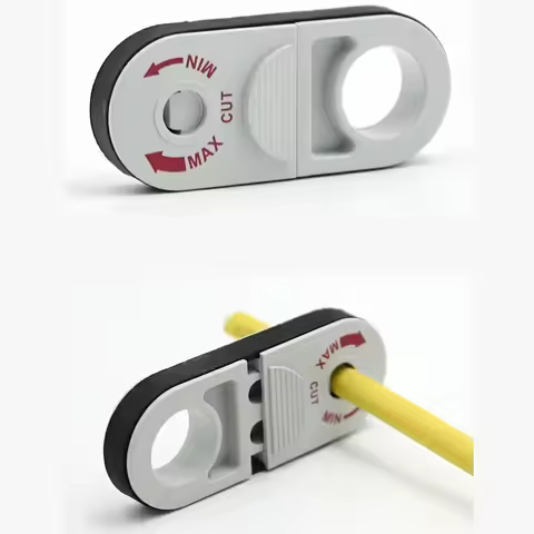 Network Wire Stripping Tool for Cat5e, Cat 6/6a/7/8-Professional Coaxial Cable Stripper, Cutters, Ca