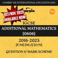 IGCSE | ADDITIONAL MATHEMATICS / ADMATH 0606 | PAST YEAR PAPER | FEB/MAR, MAY/JUN, OCT/NOV | 2016-20
