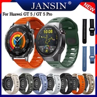 Dây đeo silicon mềm cho Huawei Watch GT 5 Pro GT5 46mm 42mm 41mm Dây đồng hồ cao su cho vòng đeo tay