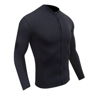 2MM Neoprene Diving Top Split Wetsuit Jacket Men S Water Sports Swimming Snorkeling Surfing Warm Wet