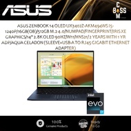 *ORIGINAL*ASUS ZENBOOK 14 OLED UX3402Z-AKM494WS I5-1240P/16GB(OB)/512GB M.2 4.0/IRIS XE GRAPHICS/14"