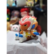 Pokemon Infernape teddy bear Stamp cut board, 2hand teddy bear