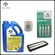 Alza / Myvi 1.3 /1.5 Package2 (5w30 Engine oil+Oil Filter+Air Filter+Spark Plug)