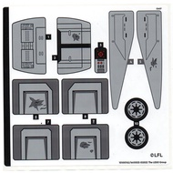 Lego Parts - 75337stk01 - Sticker Sheet for Set 75337 - (10100763/6410025)