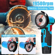 12V Electric Angle Grinder Cordless Small Angle Grinder Rechargeable Machine Battery Operated Grinder 19500Rpm Mini