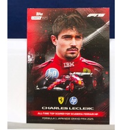 Topps F1 Lights Out 2025 - Charles Leclerc F1 Records