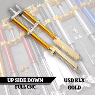 Upsidedown Upside Down USD Trail KLX 150 BIGFOOT/ DTRACKER Cross Shock Depan
