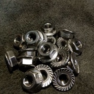 M6 nut nut, 10 bolt nut, 10 Handmade stainless steel
