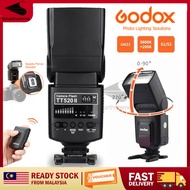 Godox Camera Flash TT520II Speedlight Metal Hot Shoe with Build-in 433MHz Wireless Signal for Nikon 