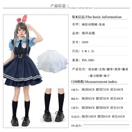 <905>ชุดเดรสเจ้าหญิงโลลิต้าสำหรับเด็กผู้หญิงดิสนีย์ cos ชุดผู้ใหญ่เมืองสัตว์ฮาโลวีนจูดี้ฟ็อกซ์นิก