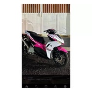 NVX V2 COVERSET CUSTOM DESIGN PINK WHITE 019