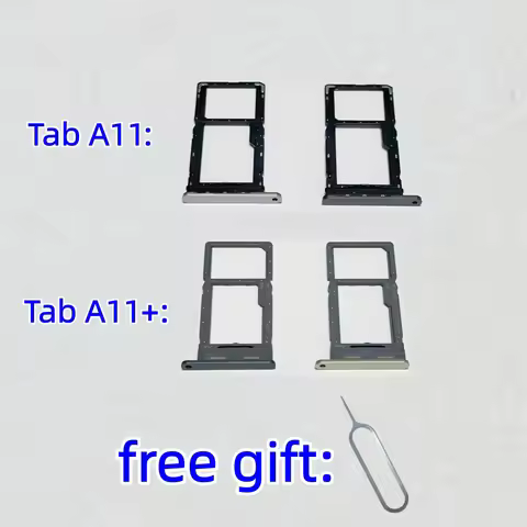 SIM Card SD Card Tray chip slot drawer card Holder For Samsung Galaxy Tab A11 A11+ A11Plus X130 X135