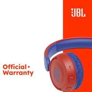 JBL - JR310BT 無線貼耳式兒童耳機 便攜可折疊JR310BT ( 紅色） 專為兒童設計 藍牙耳機 安全音量 原裝行貨