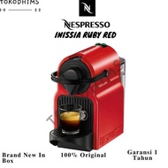 MESIN Nespresso Inissia Red Ruby Breville Capsule Coffee Machine