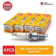 NGK BP6ES Standard Spark plug for Mitsubishi Lancer EL GL GLX GLS Box Type / Evolution 2.0 4g63 4Pcs