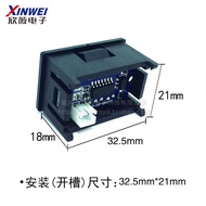 0.28/0.36/0.56 Inch Digital Voltmeter Head Digital Display 30V~120V Two-Wire Two-Wire Three-Wire wit