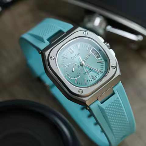 CILOA men's large dial light luxury niche watch literary watch exquisite fashion trend watch automat