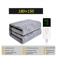 【Five-year warranty】Electric Heating blanket ผ้าห่มไฟฟ้าคู่ควบคุมคู่ที่นอนไฟฟ้าในครัวเรือนนักเรียนกั
